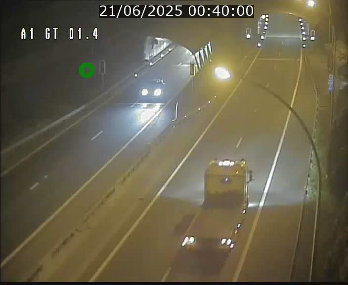 Traffic live webcam Luxembourg Hesperange - A1 direction Kirchberg - BK 1.4