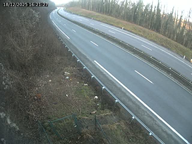 Caméra autoroute France - N52, Crusnes vers Belgique, Luxembourg