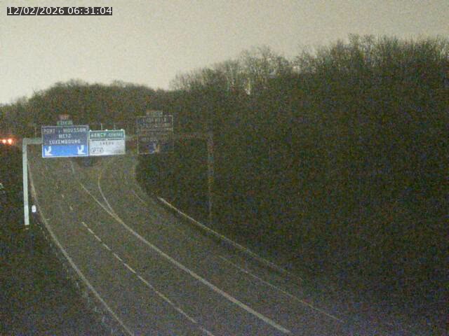 Caméra autoroute France - Biffurcation A31/A33, Laxou direction Nancy