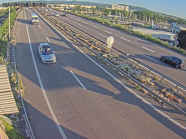 Caméra autoroute France - A31, Yutz direction Metz