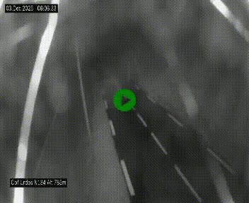 Webcam dans les Pyrénées Atlantique au niveau du col d'Urdos et du fort du Pourtalet sur la N134, en direction du Col et du tunnel du Somport, à 765 mètres d'altitude