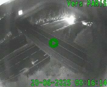 Clone of Caméra routière sur l'autoroute A20 au nord de Limoges, à la jonction avec la N520. Vue orientée vers Paris