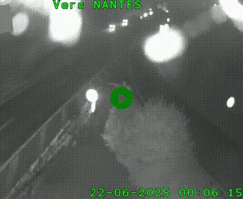 Webcam N147 au nord de Poitiers et à la jonction avec la A10