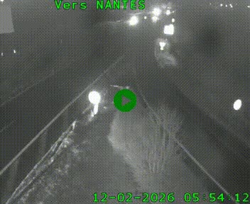 Webcam N147 au nord de Poitiers et à la jonction avec la A10