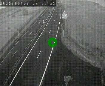 Caméra autoroute A75 à hauteur du col de la Fageole en direction de Clermont-Ferrand