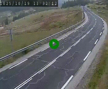 Webcam routière au niveau du col de la Chavade en Ardèche, sur la N102 à 1266 mètres d'altitude