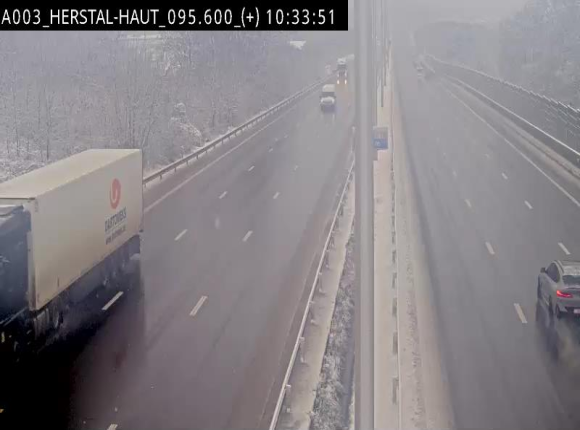 Webcam autoroute Belgique - Herstal - E40 direction Aix-la-Chapelle - BK 97
