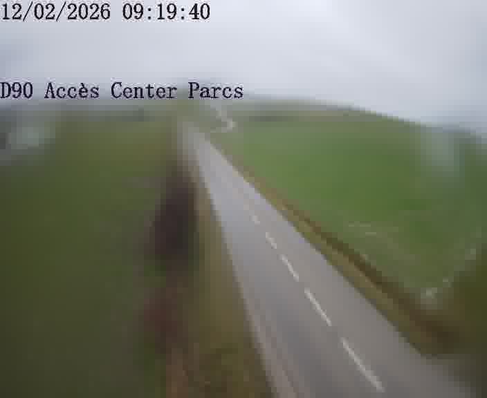 Point de vue trafic déployé sur D90 (France) à Hattigny, regardant vers Hattigny, aidant conducteurs et services à anticiper les flux.