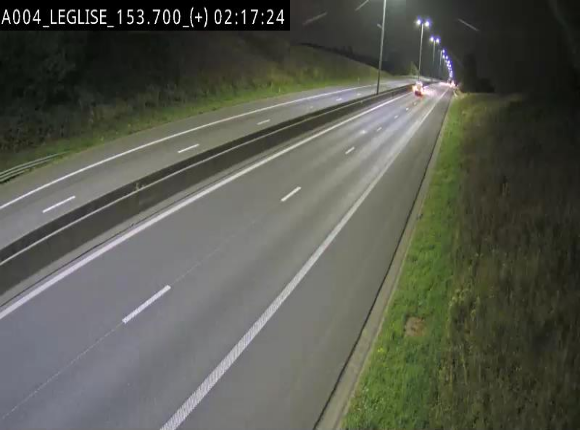 Webcam autoroute E411 à hauteur de Léglise, en direction de Luxembourg