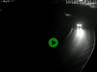 Caméra autoroute à la jonction entre l'A7 et la D301 (Boulevard urbain Sud de Lyon) à Feyzin, au sud de Lyon. Vue orientée vers Mions