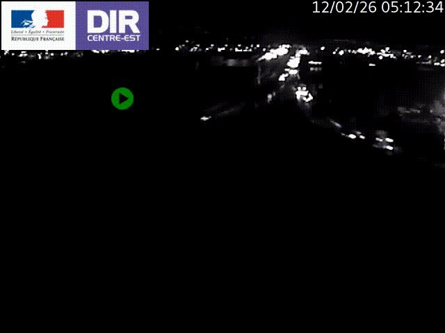 Clone of Caméra de circulation sur A7 à Lyon Perrache vers Marseille, le long du Rhône