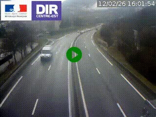 Caméra sur la Nationale 90 (N90) à La Léchère, en direction et à proximité d'Albertville