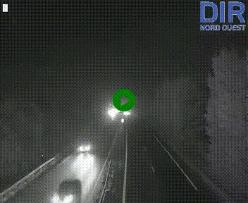 Webcam sur le périphérique de Caen (N814) à l'est de la ville, à Mondeville hauteur de la sortie 2, Presqu'île-Rives de l'Orne, au bout de l'autoroute A13