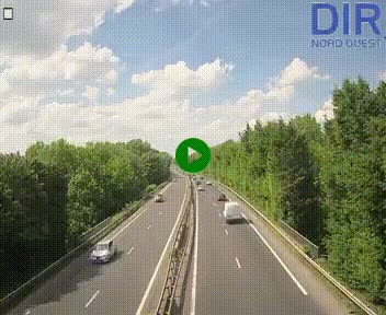 Webcam sur le périphérique de Caen (N814) à l'est de la ville, à Mondeville hauteur de la sortie 2, Presqu'île-Rives de l'Orne, au bout de l'autoroute A13