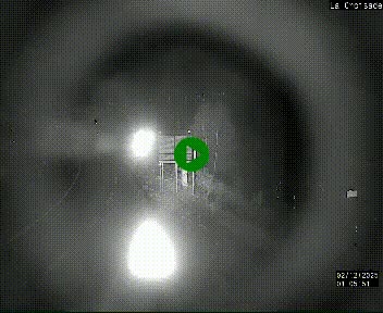 Webcam au carrefour de la croisade, à la jonction entre la N22 et la N320, avant le poste de douane franco-andorrane. Webcam à 1790 mètres d'altitude