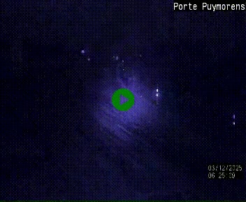 Webcam Col du Puymorens sur N320, en direction de Pas de la Casa (Andorre)