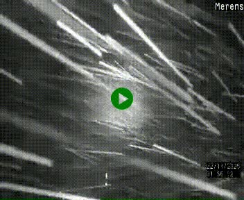 Webcam dans les Pyrénées à hauteur de Mérens-les-Vals sur N320, en direction de Pas de la Casa (Andorre)