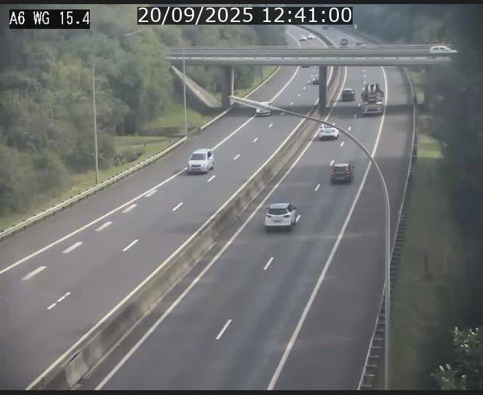 Traffic live webcam Luxembourg Capellen - A6 - BK 15.4 - direction Luxembourg/France/Allemagne
