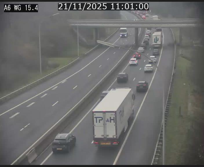 Traffic live webcam Luxembourg Capellen - A6 - BK 15.4 - direction Luxembourg/France/Allemagne