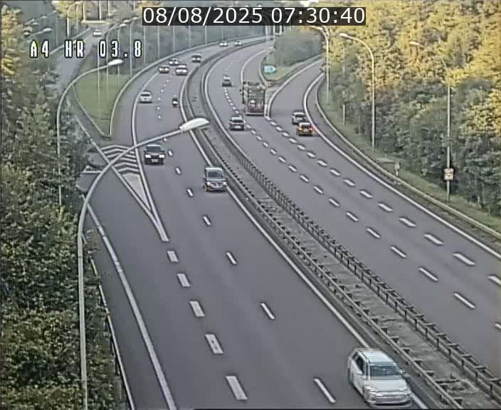 Webcam traffic A4 Luxembourg - BK 3.8 - Leudelange (direction Esch sur Alzette)
