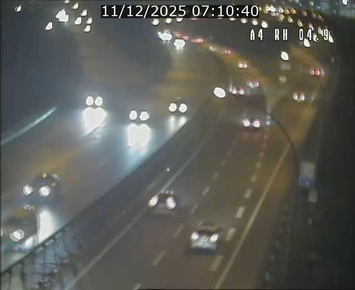 Traffic live webcam Luxembourg Leudelange - A4 - BK 4.9 - direction Luxembourg