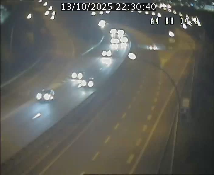 Traffic live webcam Luxembourg Leudelange - A4 - BK 4.9 - direction Luxembourg