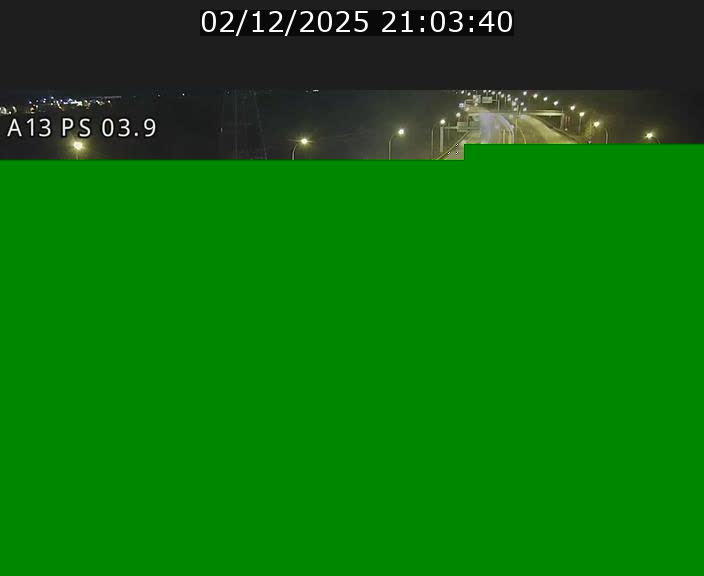 Traffic live webcam Luxembourg Differdange - A13 direction Esch-sur-Alzette - BK 3.9