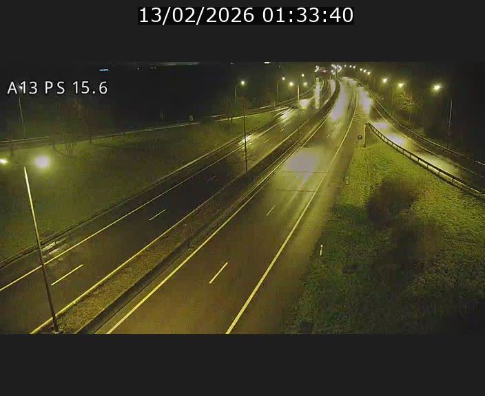 Traffic live webcam Luxembourg Kayl - A13 direction Dudelange - BK 15.6