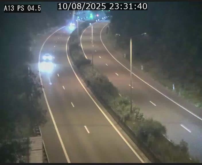 Traffic live webcam Luxembourg Differdange - A13 direction Esch-sur-Alzette - BK 4.5