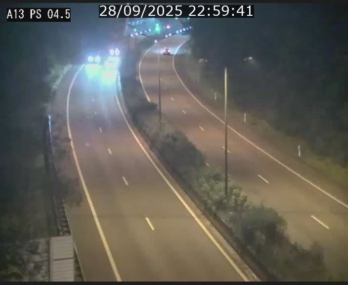 Traffic live webcam Luxembourg Differdange - A13 direction Esch-sur-Alzette - BK 4.5