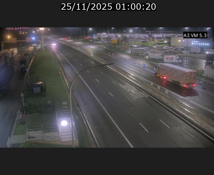 Traffic live webcam Luxembourg Aire de Berchem - A3 - BK 5 - direction France