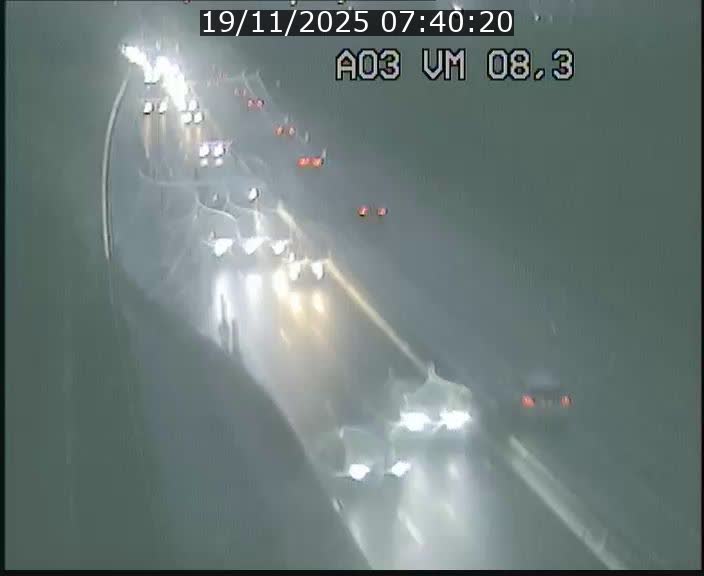 Traffic live webcam Luxembourg Bettembourg - A3 - BK 8.3 - direction France