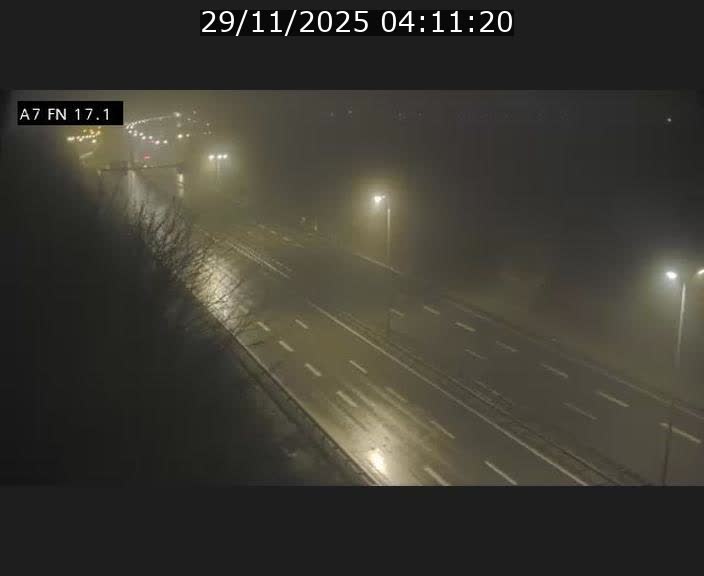 Caméra trafic Luxembourg - A7, Merscherbierg direction Mersch