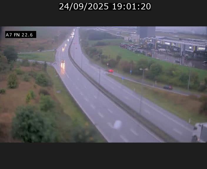 Caméra trafic Luxembourg - A7, Colmar-berg direction Mersch