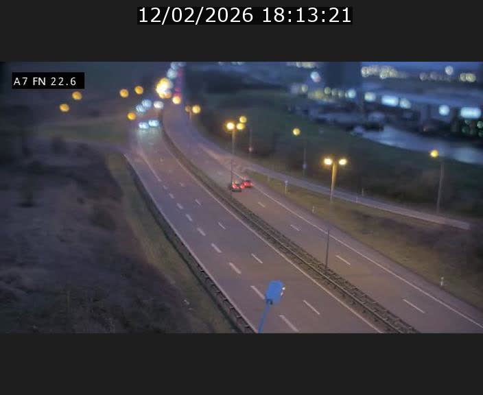 Caméra trafic Luxembourg - A7, Colmar-berg direction Mersch