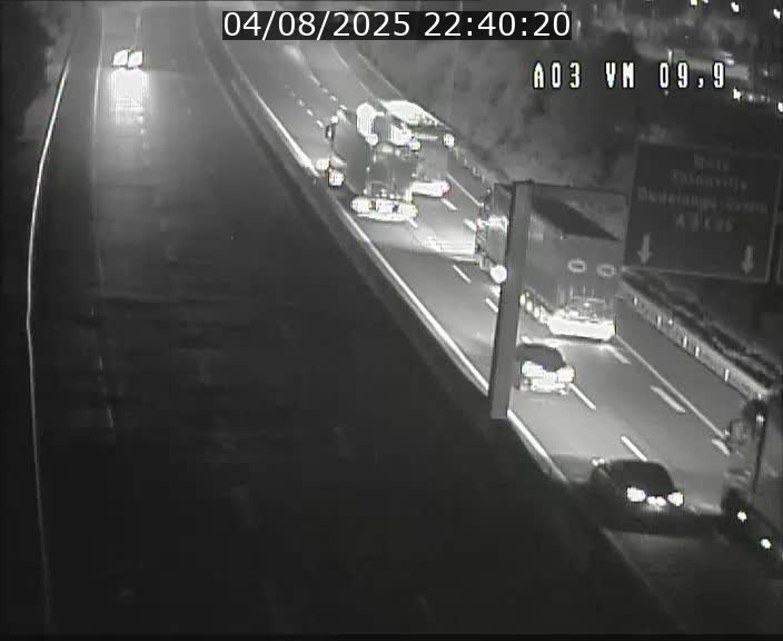 Webcam Autoroute à la Croix de Bettembourg - A3 - BK 9.9 - direction France