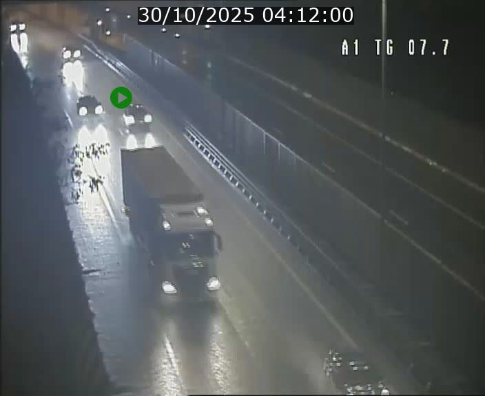 Traffic live webcam Luxembourg Kirchberg - A1 direction Luxembourg-ville - BK 7.7