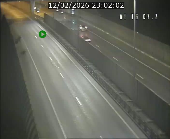 Traffic live webcam Luxembourg Kirchberg - A1 direction Luxembourg-ville - BK 7.7