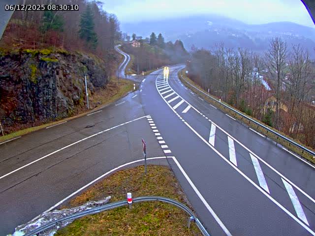 Caméra autoroute France - N66, col du Bussang direction Remiremont