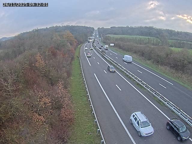 Caméra autoroute France - A33, Saint-Nicolas-de-Port direction Lunéville