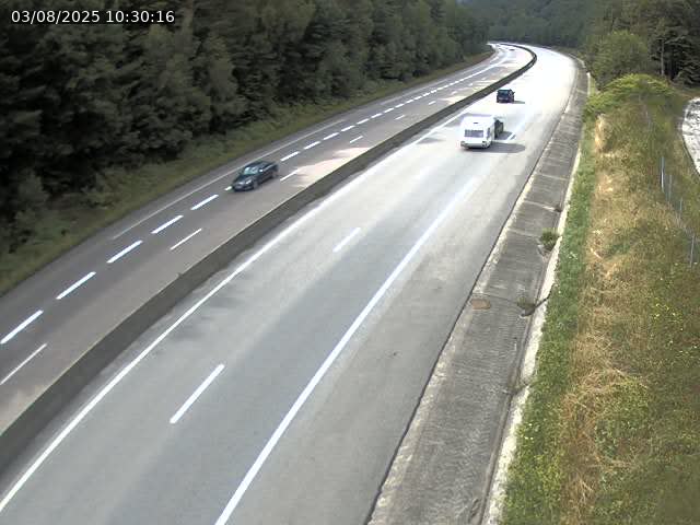 Caméra autoroute France - N57, Côte de la Calotine direction Nancy