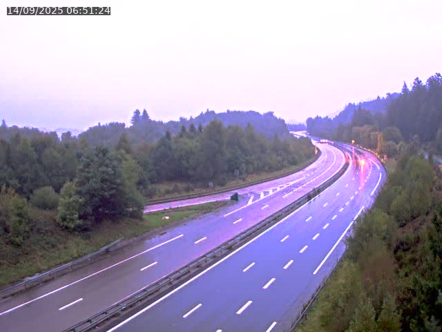 Caméra autoroute France - N57, Côte de la demoiselle direction Remiremont