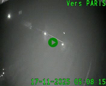 Clone of Caméra routière sur l'autoroute A20 au nord de Limoges, à la jonction avec la N520. Vue orientée vers Paris