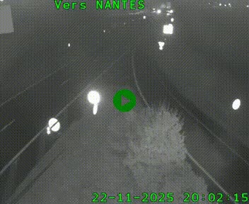 Webcam N147 au nord de Poitiers et à la jonction avec la A10
