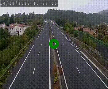Caméra autoroute A75 à hauteur de Coudes, en direction de Clermont-Ferrand