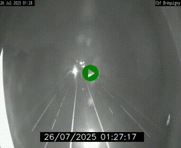 Webcam sur le périphérique de Rennes (N136) à hauteur du quartier Bréquigny, au sud de la ville