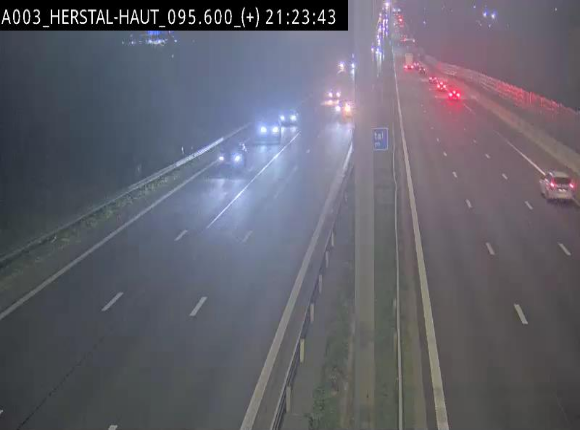 Webcam autoroute Belgique - Herstal - E40 direction Aix-la-Chapelle - BK 97