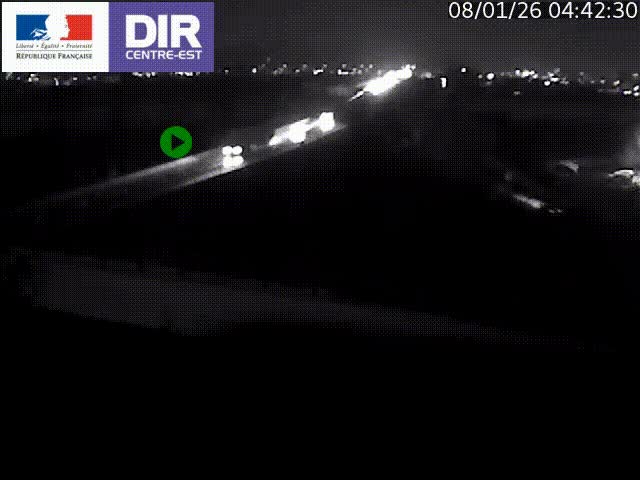 Webcam autoroute sur A450 à Pierre-Bénite en direction de Lyon et de l'autoroute A7