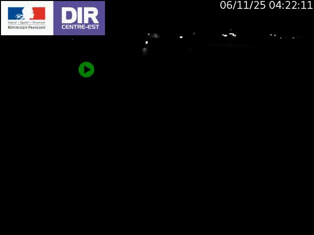 Webcam sur le contournement de Valence, sur la Nationale 7, caméra orientée vers Lyon