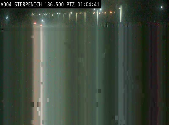 Webcam E411 à Sterpenich en Belgique près de la frontière du Luxembourg. Vue orientée vers Bruxelles